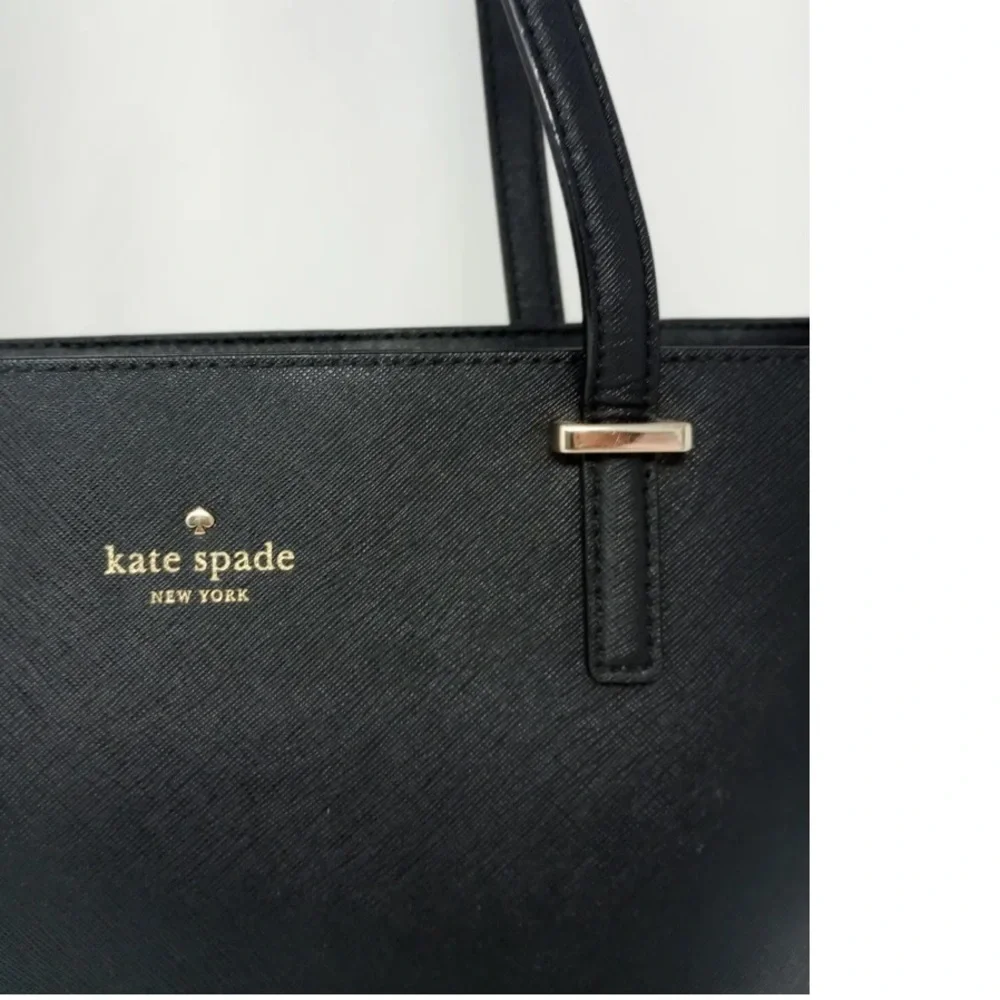Kate Spade New York Cedar Street Harmony Tote Black Saffiano Leather